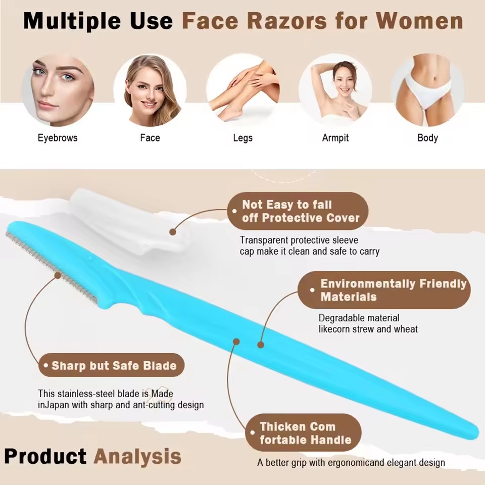 Rasoio per sopracciglia e viso - Men'S Grooming Salon recensione e prezzo
