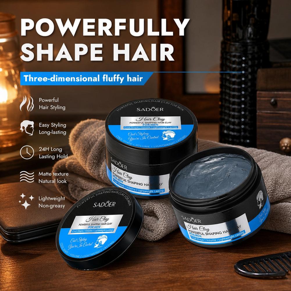 Argilla opaca per lo styling d - Men'S Grooming Salon recensione e prezzo