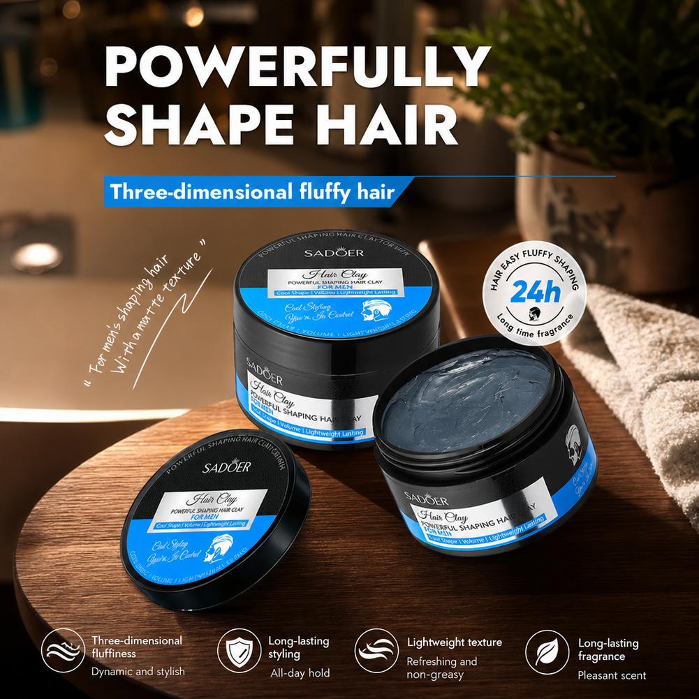 Argilla opaca per lo styling d - Men'S Grooming Salon recensione e prezzo