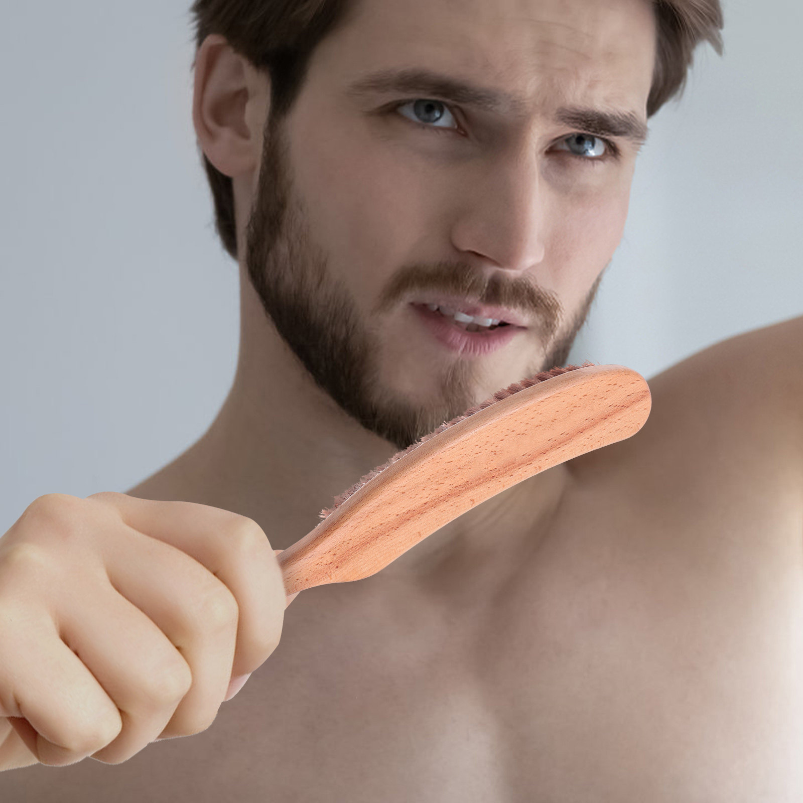 1 Pezzo Spazzola per Barba in  - Men'S Grooming Salon recensione e prezzo